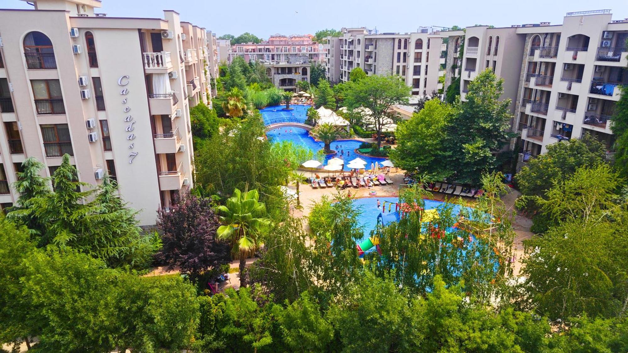 Attractive Family Apartment In Sunny Beach Cascadas Family Resort מראה חיצוני תמונה
